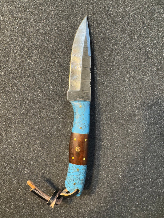 Damascus knife
