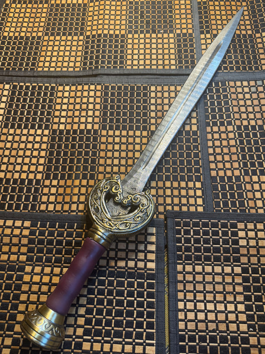 Damascus sword